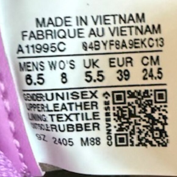 Converse Alexis Sablone x AS-1 Pro Chameleon A11995 - Picture 6 of 7